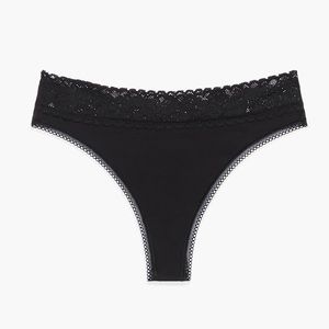 Savage Fenty Cotton Essentials Mid Rise Thong